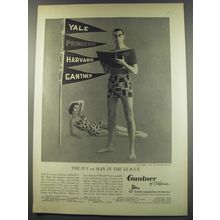 1956 Gantner Wikies Swimsuit Advertisement - Russell Nype - The Ivy-est Man