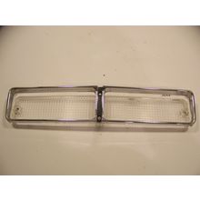 1970 CHRYSLER IMPERIAL REAR REVERSE BACKUP LIGHT LENS & TRIM #3403205 /6 LEBARON