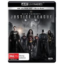 Zack Snyder's Justice League 4K Ultra HD + Blu-ray | Ben Affleck | Region Free