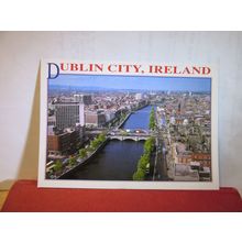 DUBLIN CITY, IRELAND.. unused postcard John Hinde dated 2001 =