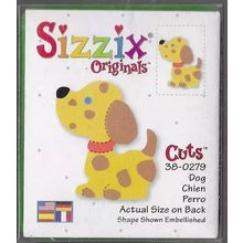 Sizzix Originals. Dog Cutting Die. Die Cutting Cardmaking Scrapbooking Crafts