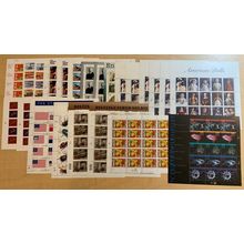 Discount Postage Sheet Lot - 29¢-33¢ Stamps Face Value $135.35 - Stuart Katz