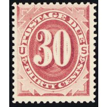 J27, Mint NH 30¢ RARE Postage Due Stamp - SCV $1700 - Stuart Katz