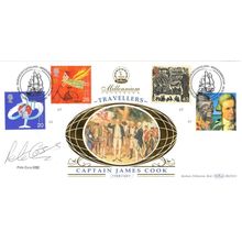 Pete Goss MBE Yachtsman Captain Cook Benham Hand Signed Autograph FDC