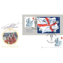 Geoff Hurst Buckingham World Cup Football 2002 Hand Signed FDC