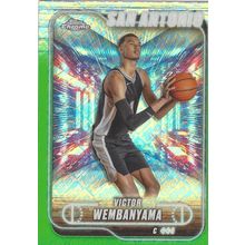 2025 TOPPS STADIUM CLUB VICTOR WEMBENYANA EMERALD REFRACTOR #193