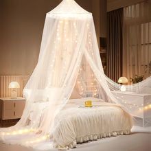 Bed Canopy with Lights, Bed Canopy for Girls Princess with Luminous Stars, Canop