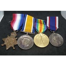WW1 Fleet Reserve Long Service Medal Trio Jutland Group & Paperwork Holder RNVR.