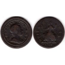 Great Britain. George I. Farthing 1721. dy21043