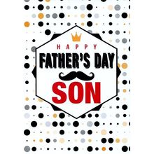 Happy Father's Day Son - Father's Day Greeting Card - 28728