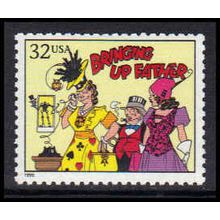 3000d 32c Bringing Up Father Fine MNH Z4000 (4)