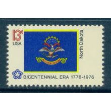 1671 13c Flag of North Dakota Fine MNH KA6766 (17)