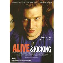 Cinema ALIVE & KICKING Jason Flemyng Postcard (Film Four)