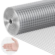Hardware Cloth, 1/2 inch 24in x 25 ft 19 Gauge, Hot Dipped Galvanized Wire M...