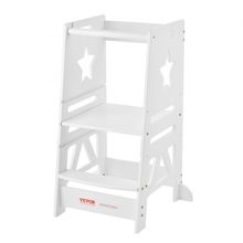 Tower Step Stool, 3-Level Height Adjustable Toddler Step Stools for Kids, Ki...