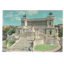 ALTER OF THE NATION, ROME, ITALY unused postcard 1960's =