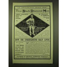 1902 Fleming H. Revell Ad - An Emphatically Human Book Those Black Diamond Men