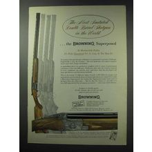 1964 Browning Superposed Shotgun Ad - Most Imitated