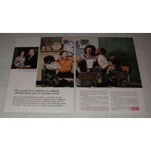 1970 IBM SRA Distar Teaching system Ad - The Sounds