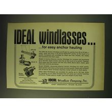 1970 Ideal Windlasses Ad - Model APC-35, Model A and Model CHWSO