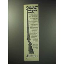 1971 Mossberg 810 Rifle Ad - When Going Gets Rough