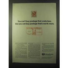 1971 Pitney-Bowes Postage Meters Ad - Worth More