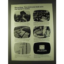 1979 Alcoa Aluminum Ad - Recycling The Better It Looks