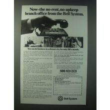 1979 Bell System Remote Call Forwarding Ad - No-Rent, No-upkeep