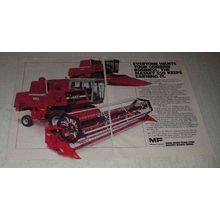 1981 Massey-Ferguson MF 550 Combine Ad - Everyone Wants