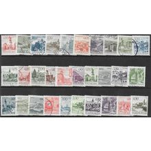 1971/1983 30 different values - fine used (o)