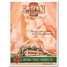 National Plastic Products Company 1945 vintage catalog Saran thread