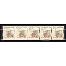 2255 7.6c Carreta Fine MNH Dry Gum PNC 1/5 X2962