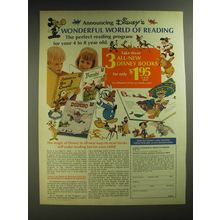 1974 Disney's Wonderful World of Reading Advertisement