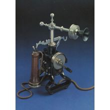 Fernsprechtischapparat F Reiner Antique Phone Munchen German Postcard