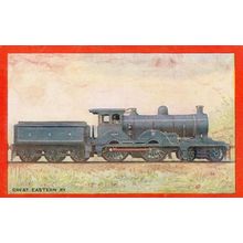 GER Great Eastern Railway Holden Class 4-4-0 Train Wrench Series Postcard