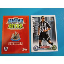 Steven Taylor - Newcastle United - Match Attax 2007/08 Football Card