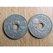 France Republic 1932 10 Centimes Coin