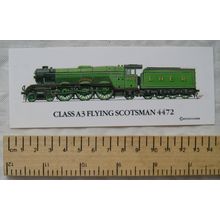 Spotters Bookmark - Class 3 Flying Scotsman 4472