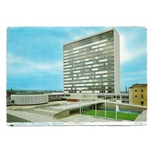 Postcard UK Scotland Lanarkshire County Buildings Hamilton local government