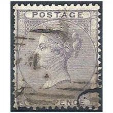 1856 SG70 6d Lilac Good+/Fine Used