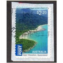AUS 2010 $2.20 (S/A) 'CAPE TRIBULATION ' FINE USED (ON PAPER) (EBID3063)