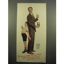 1941 Dole Pineapple Juice Ad - For Big and Little