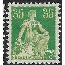 1908 Michel 105 - MH (*)