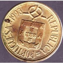 1993 Portugal 5 Escudos Coin