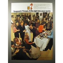 1971 Seagram's 7 Crown Whiskey Ad