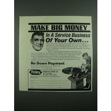 1976 Foley Sharpening Equipment Ad - Make Big Money