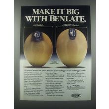 1985 Du Pont Benlate Ad - Make it Big