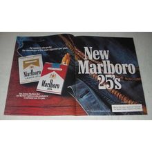 1985 Marlboro Cigarettes Ad - For smokers who prefer fiver more