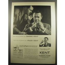 1955 Kent Cigarettes Advertisement