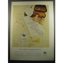 1955 Kent Cigarettes Ad - Why is Kent so importantly different?